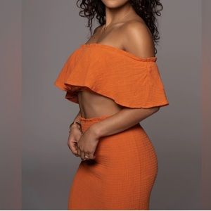 Jluxlabel sienna skirt set size small NWT